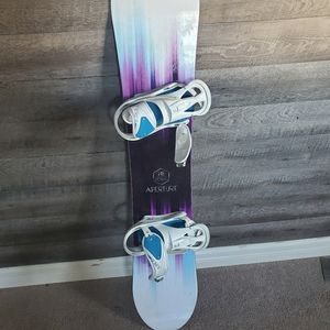 Aperture Snowboard w/Burton Bindings
